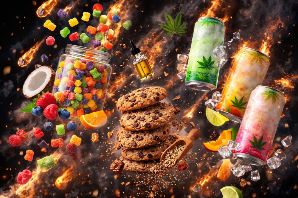 Edibles THC — sélection STRONGCBC