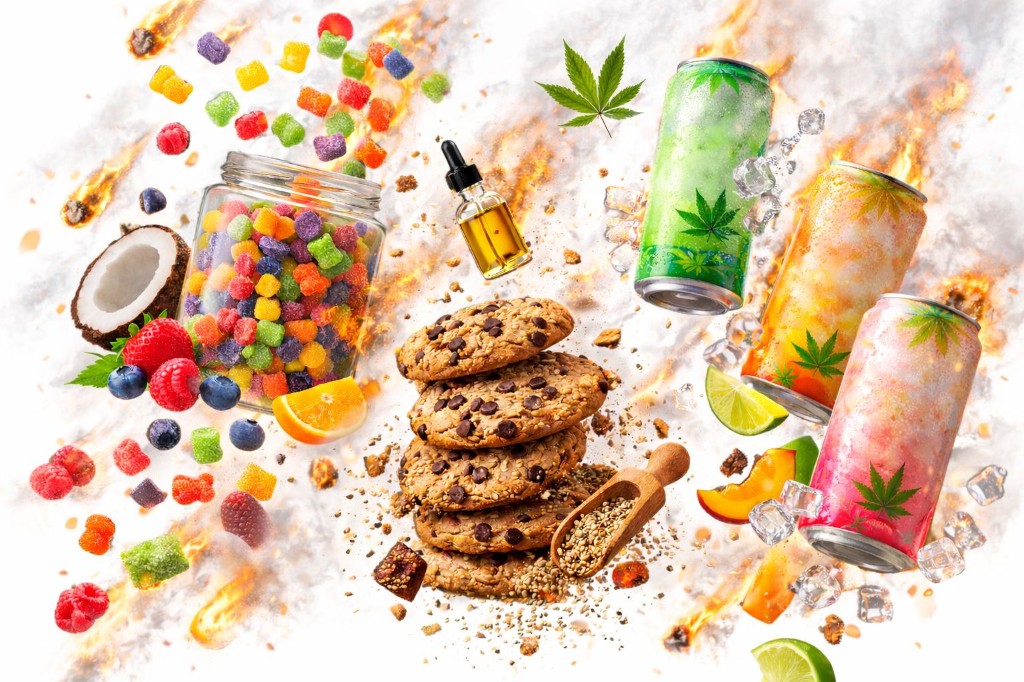 Edibles THC — sélection STRONGCBC